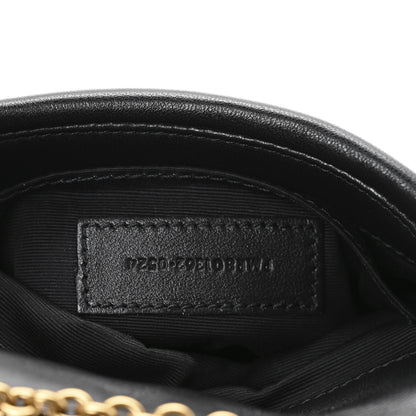 Saint Laurent Lambskin Patchwork Monogram Nano Jamie 4.3 Black 7 of 10