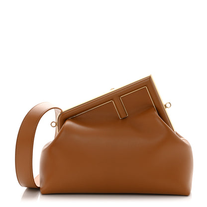 Fendi Shiny Nappa Medium Fendi First Caramello 1 of 11