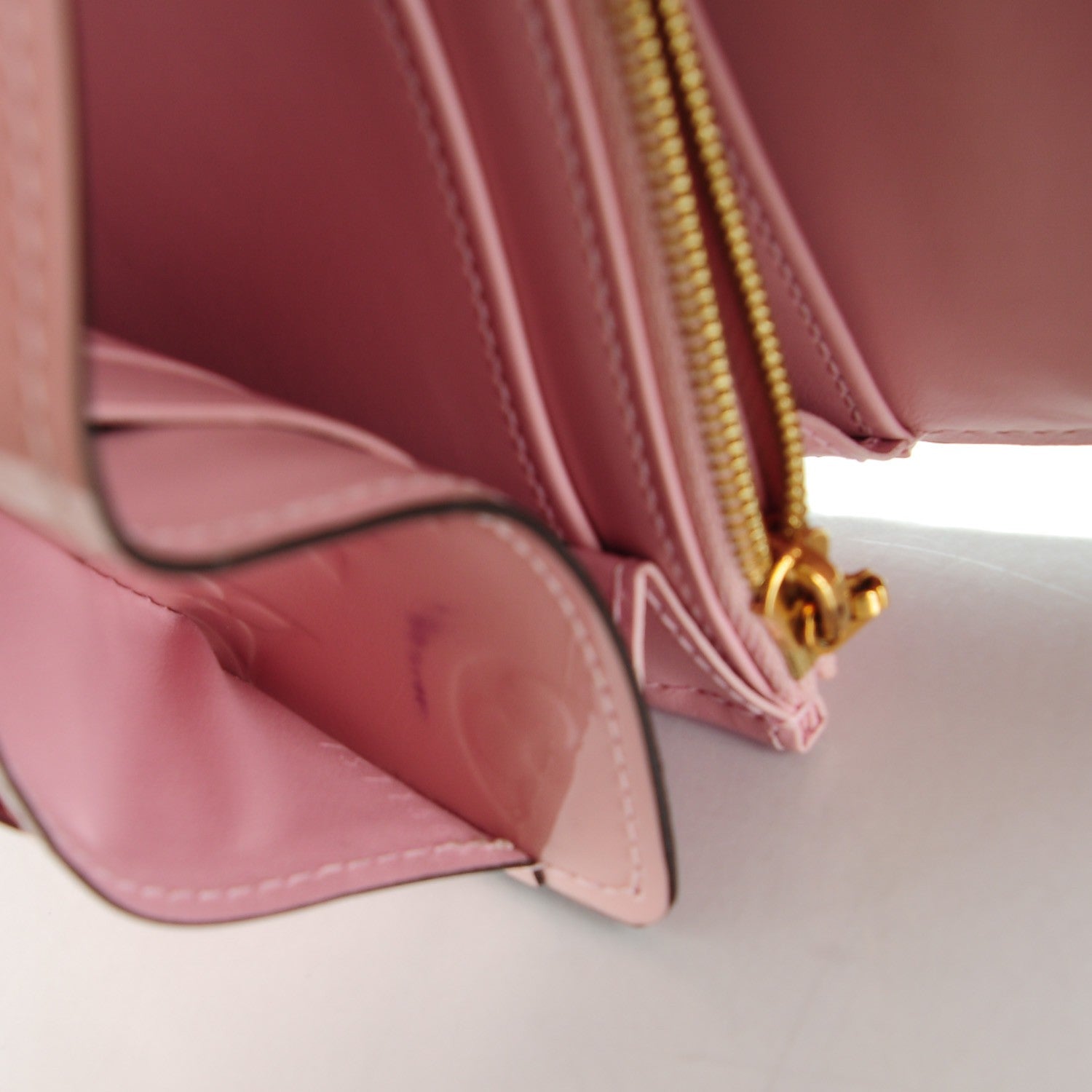 Louis Vuitton Vernis Sarah Wallet NM Rose Ballerine 7 of 8