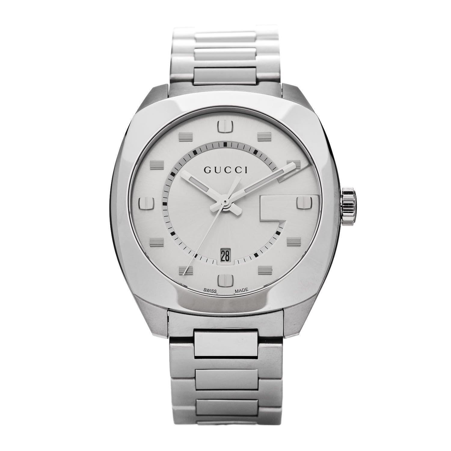 Gucci Stainless Steel 41mm G-Timeless Quartz Watch 1 of 5
