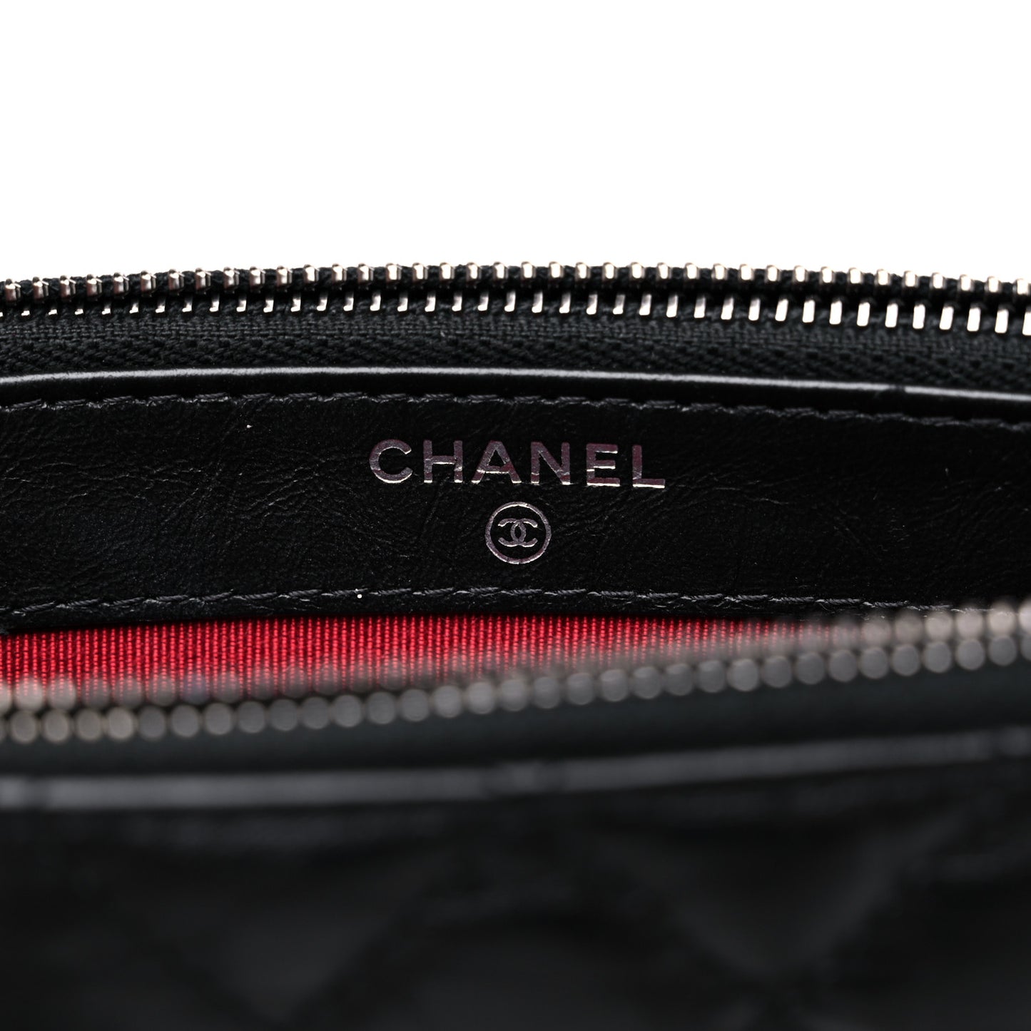 Aged Calfskin Quilted Small Gabrielle Clutch With Chain Black