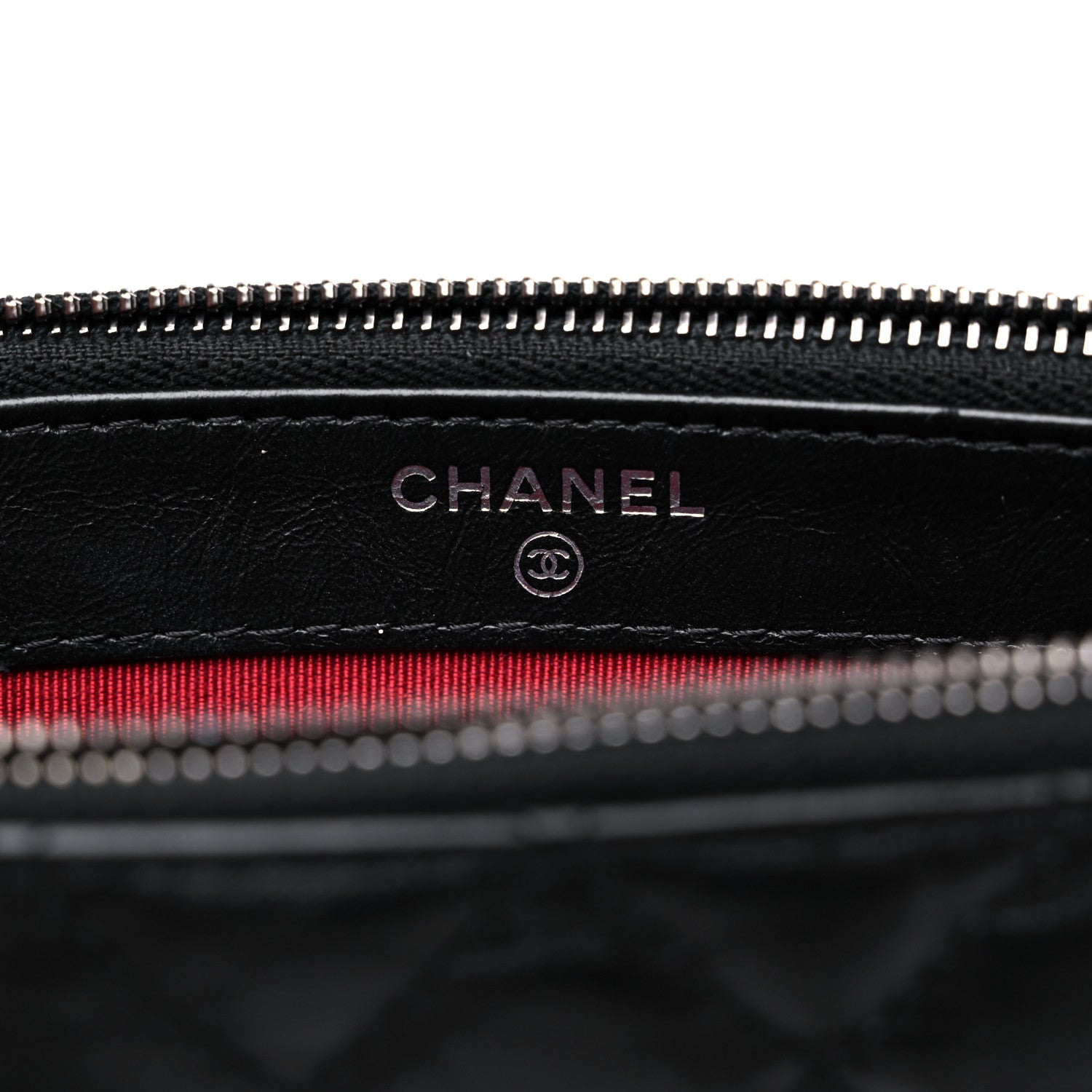 Chanel Aged Calfskin Quilted Small Gabrielle Clutch With Chain Black 8 of 14