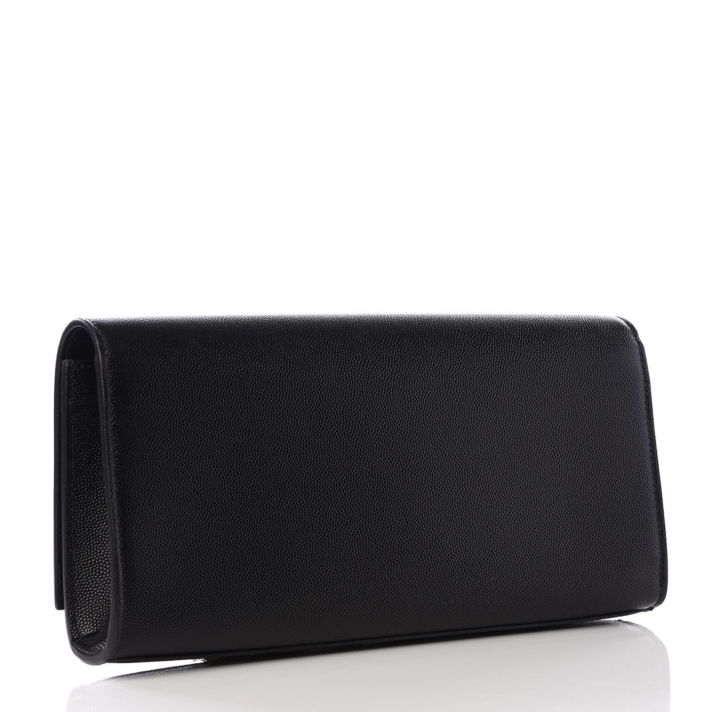 Grain De Poudre Classic Monogram Tassel Clutch Black