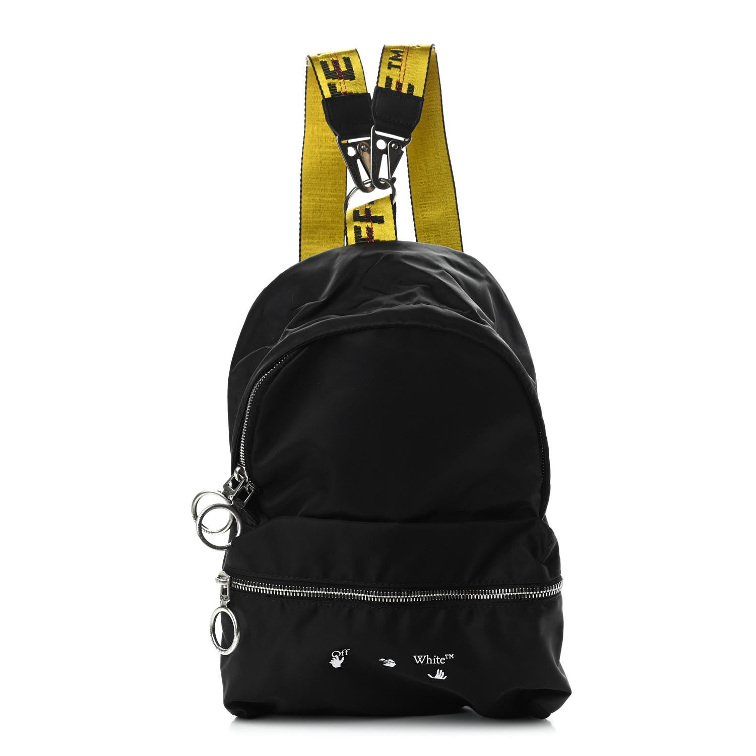 Off-White Nylon Mini Icon Backpack Black 1 of 10