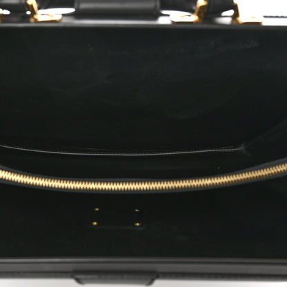Louis Vuitton Epi Serviette Fermoir Briefcase Black 5 of 8