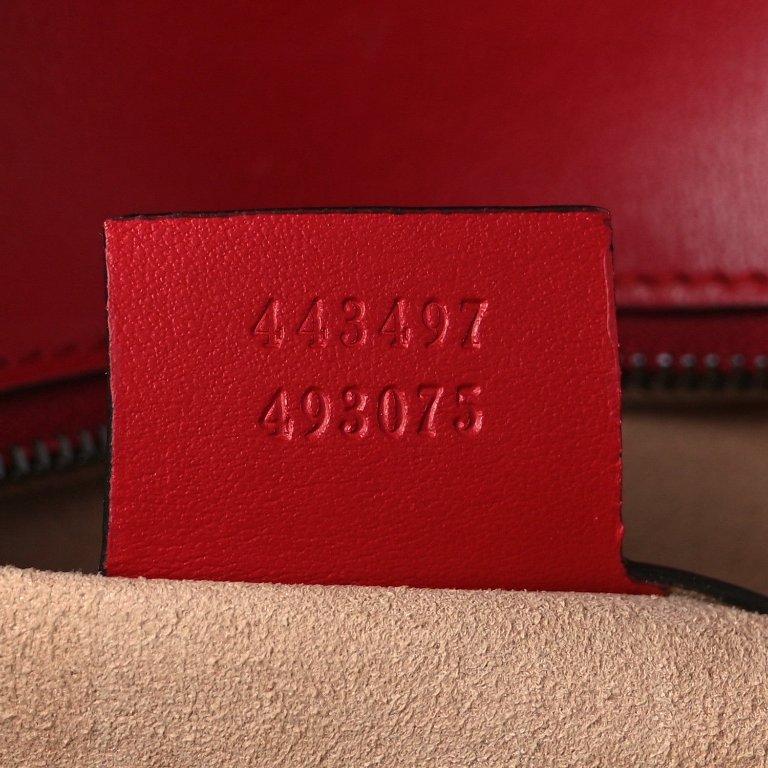 Gucci Calfskin Matelasse Small GG Marmont Shoulder Bag Hibiscus Red 7 of 13