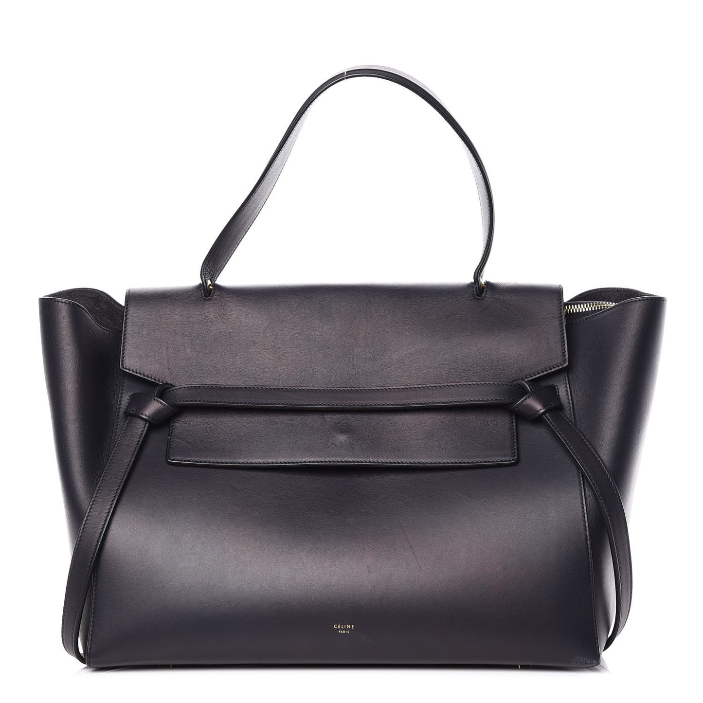 Smooth Calfskin Large Belt Bag Navy Blue