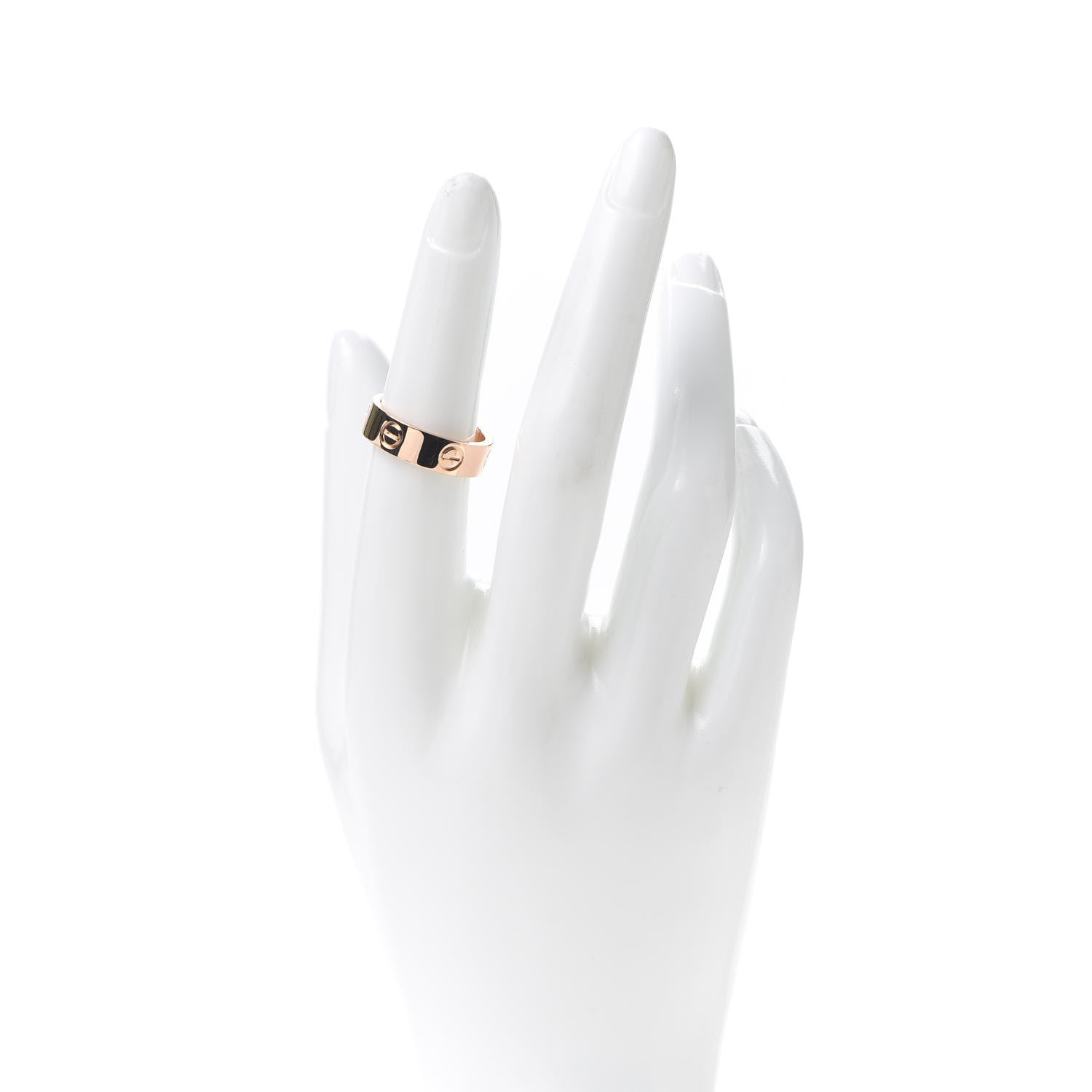 Cartier 18K Pink Gold 5.5mm LOVE Ring 52 6 2 of 4