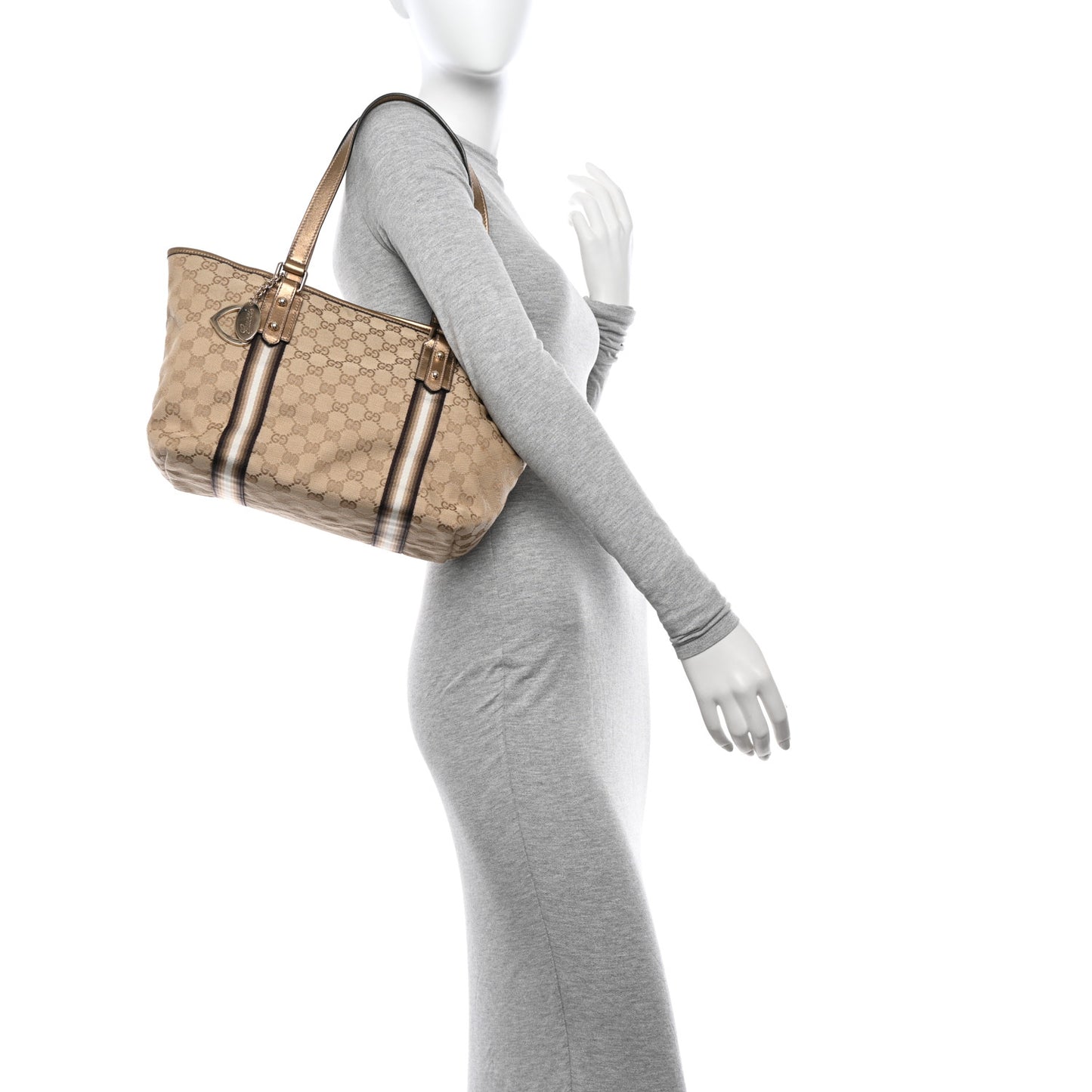 Monogram Medium Jolicoeur Tote Metallic