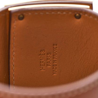 Hermes Tadelakt Kelly Extreme Bracelet L Fauve 3 of 5