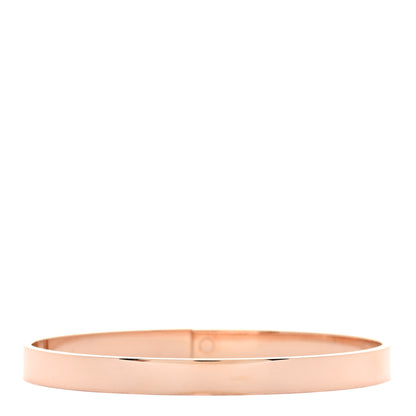 Hermes 18K Rose Gold Diamond PM Kelly Bracelet SH 2 of 5