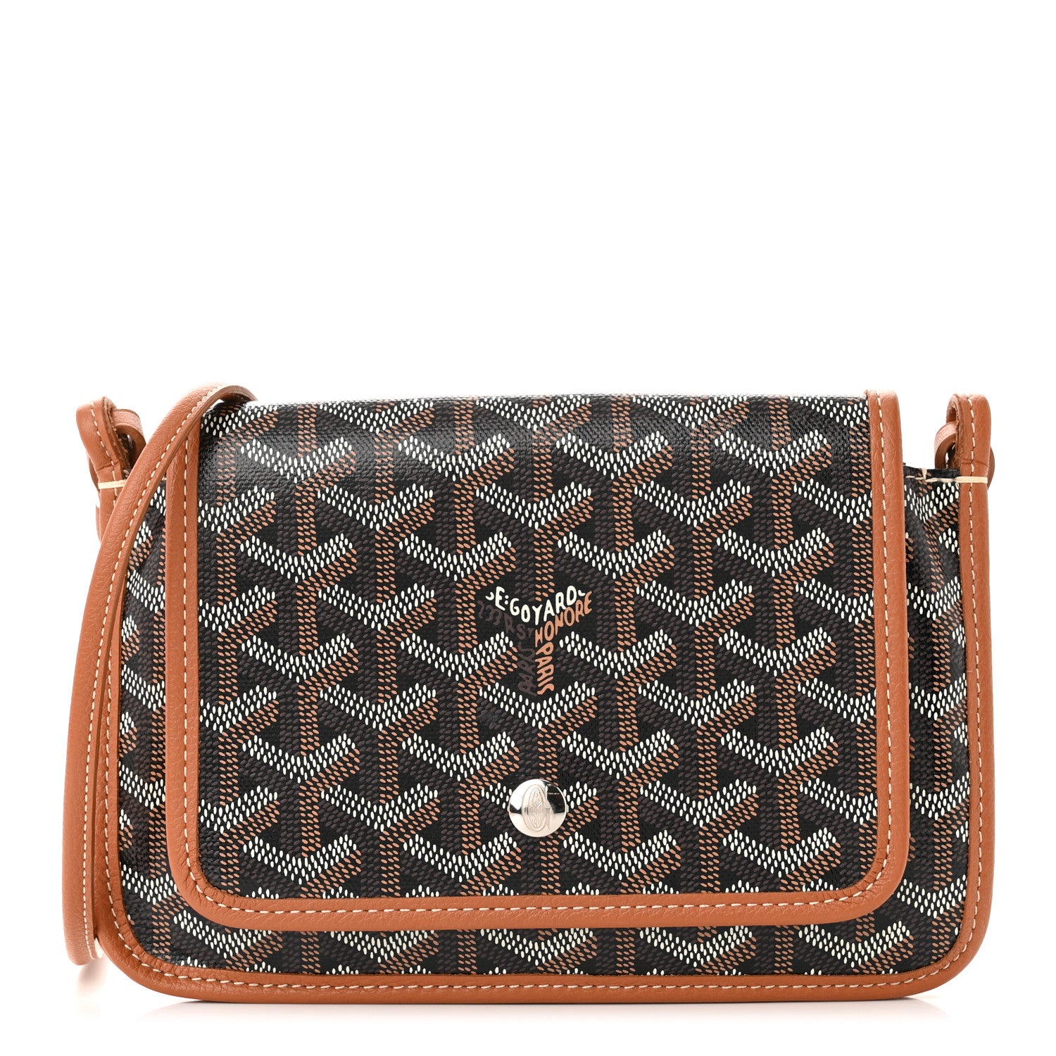 Goyard Goyardine Plumet Wallet Clutch Black Gold 1 of 10