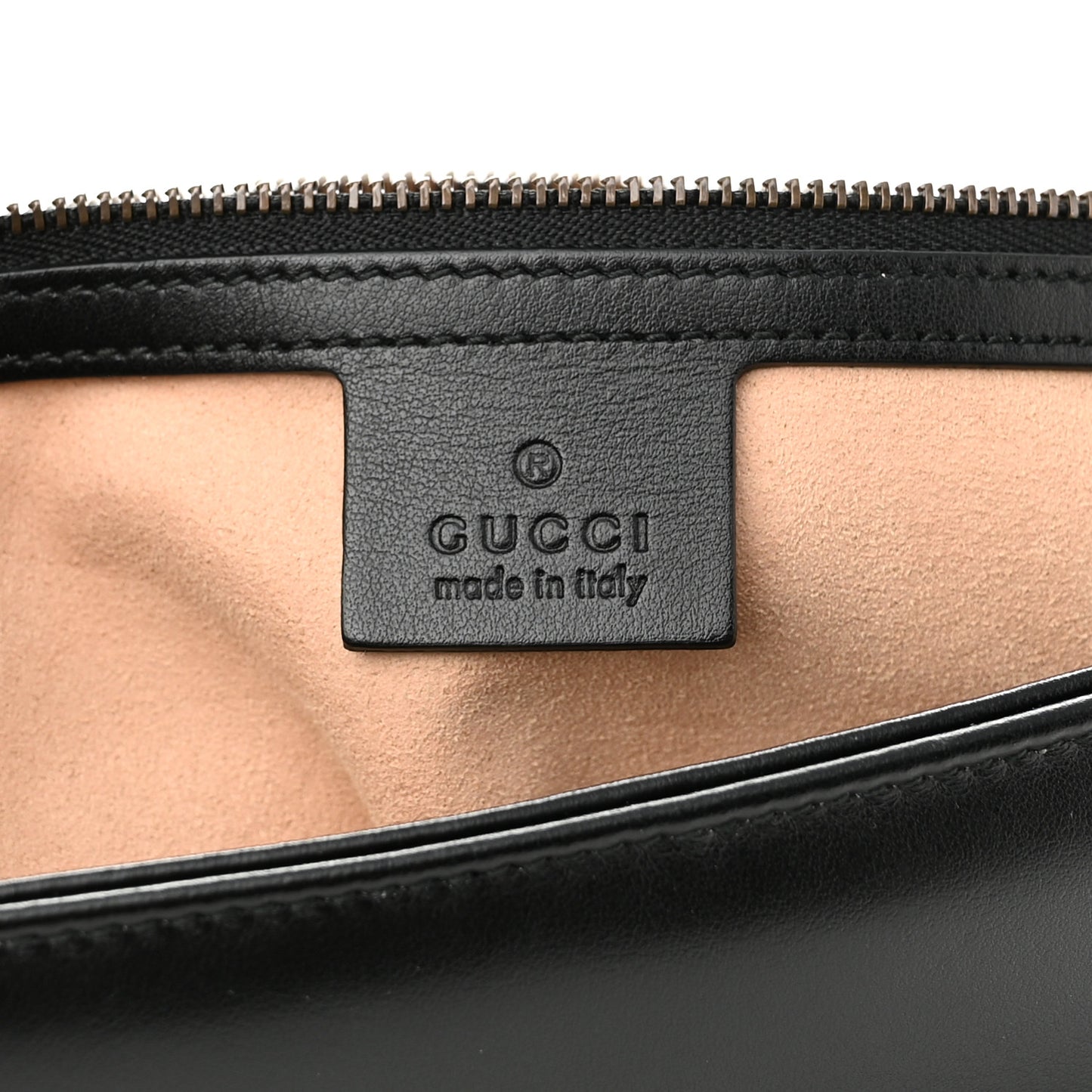 Calfskin Matelasse Large GG Marmont Shoulder Bag Black