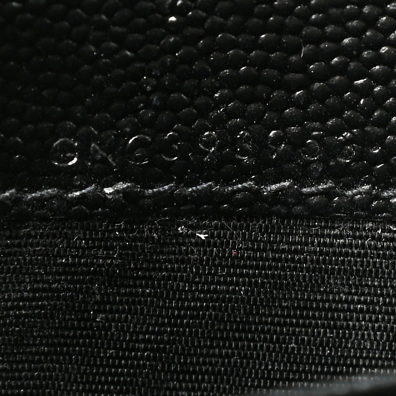 Saint Laurent Grain De Poudre Matelasse Chevron Monogram Envelope Chain Wallet Black 7 of 9