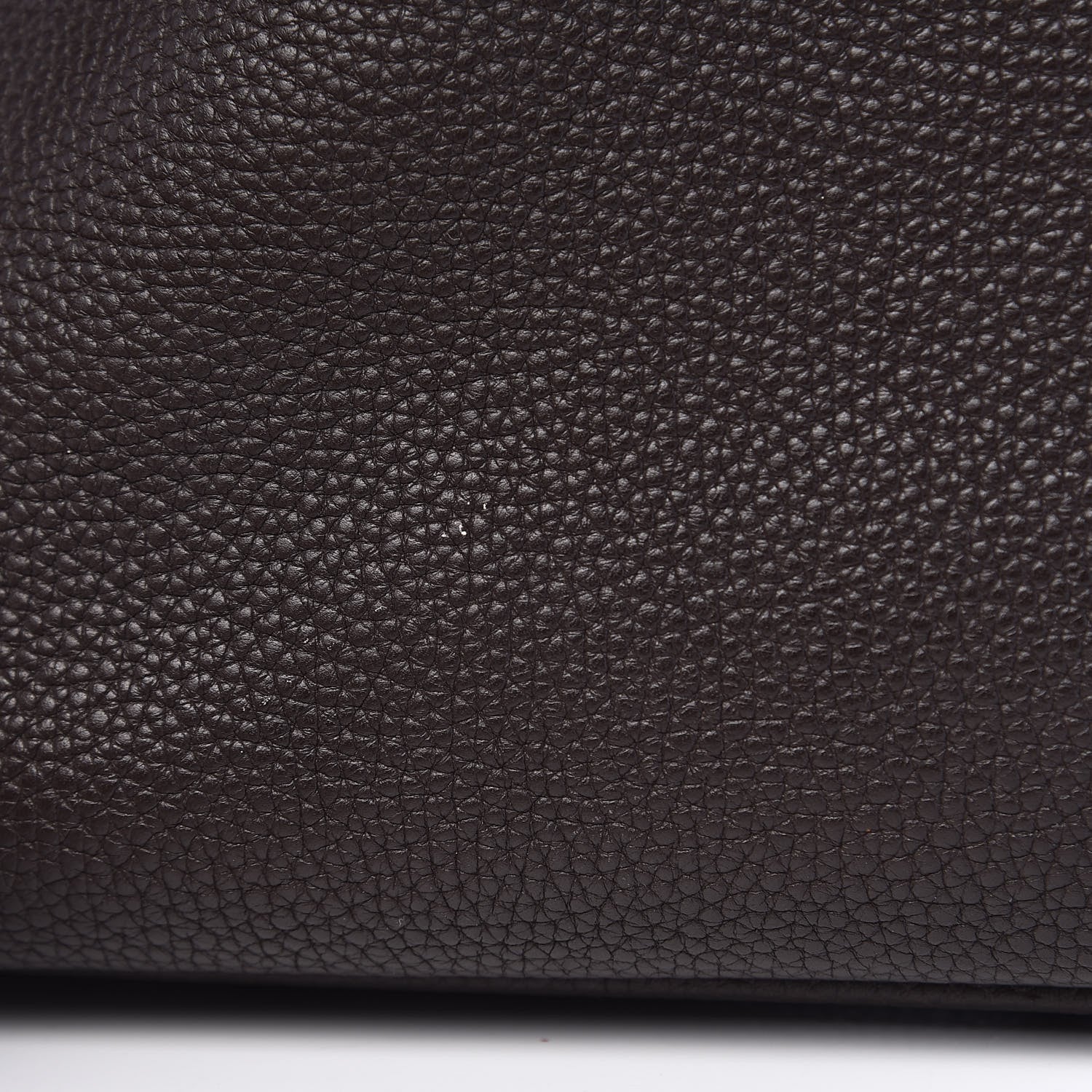 Hermes Taurillon Clemence Bolide 35 Chocolate 12 of 16