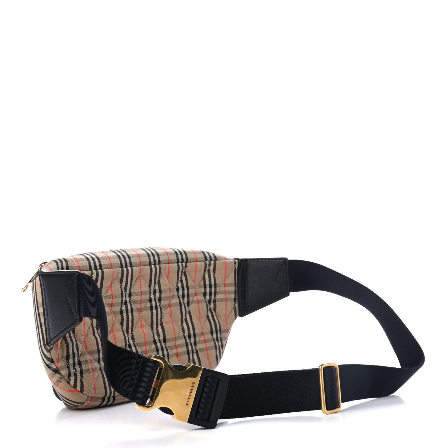 Cotton Knight Check The Large 1983 Link Bum Bag Black
