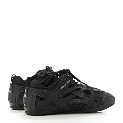 Balenciaga Mesh Rubber Womens Drive Sneakers 37 Black 3 of 4