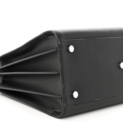 Saint Laurent Grained Calfskin Small Sac De Jour Black 10 of 14