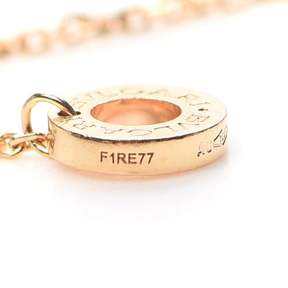 Bulgari 18K Rose Gold Diamond Turquoise Divas' Dream Pendant Necklace 5 of 7