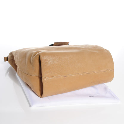 Fendi Vitello Savana Forever Hobo Caramello Tartaruga Natural 4 of 10
