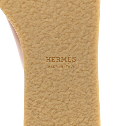 Hermes Calfskin Ellipse Mules 38 Marron Glaise 6 of 9