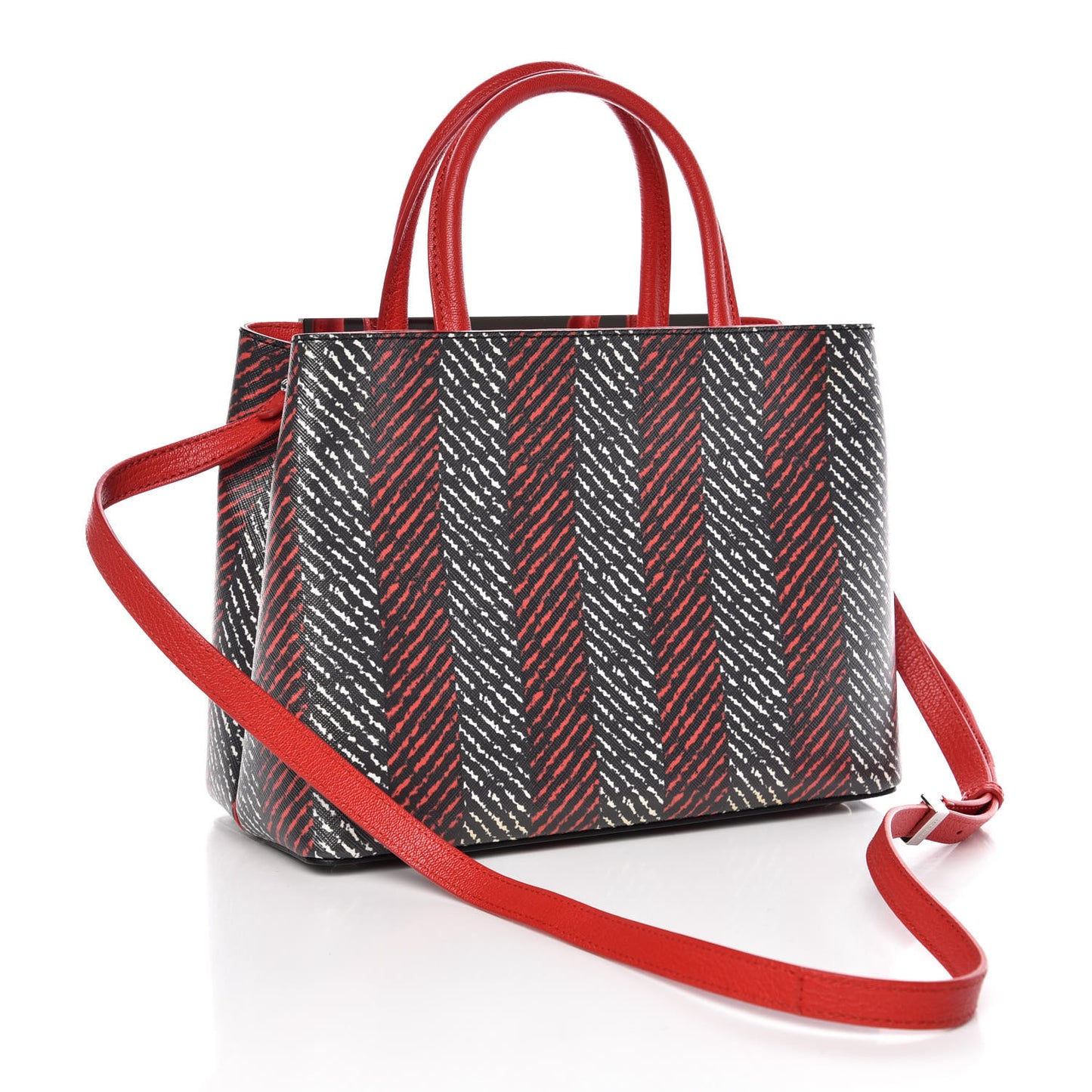 Vitello Elite Petite 2Jours Tote Papavero Rosso