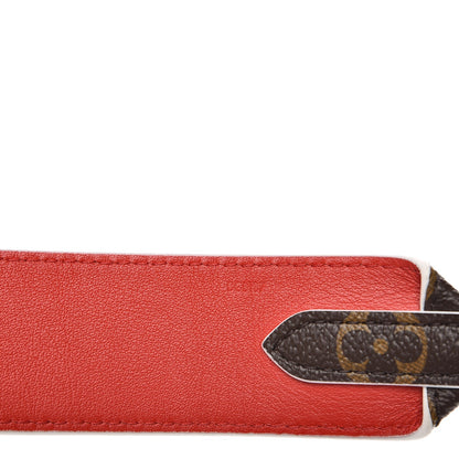 Louis Vuitton Monogram Bandouliere Shoulder Strap Red 6 of 6