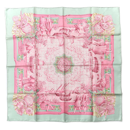 Hermes Silk Azulejos 90 Scarf 1 of 3