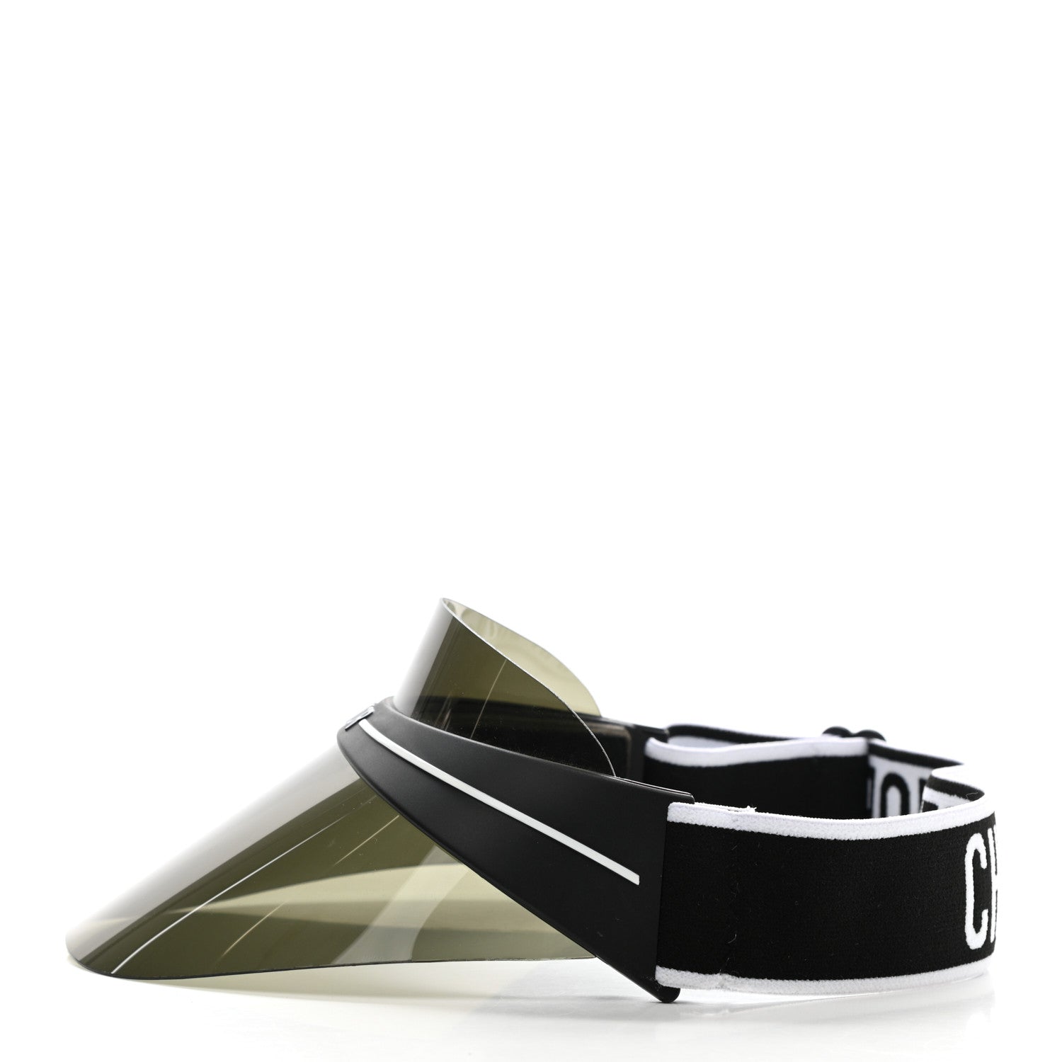 Christian Dior Mirrored DiorClub1 Sun Visor Black 4 of 10