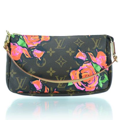 Louis Vuitton Monogram Roses Pochette Accessories 3 of 10