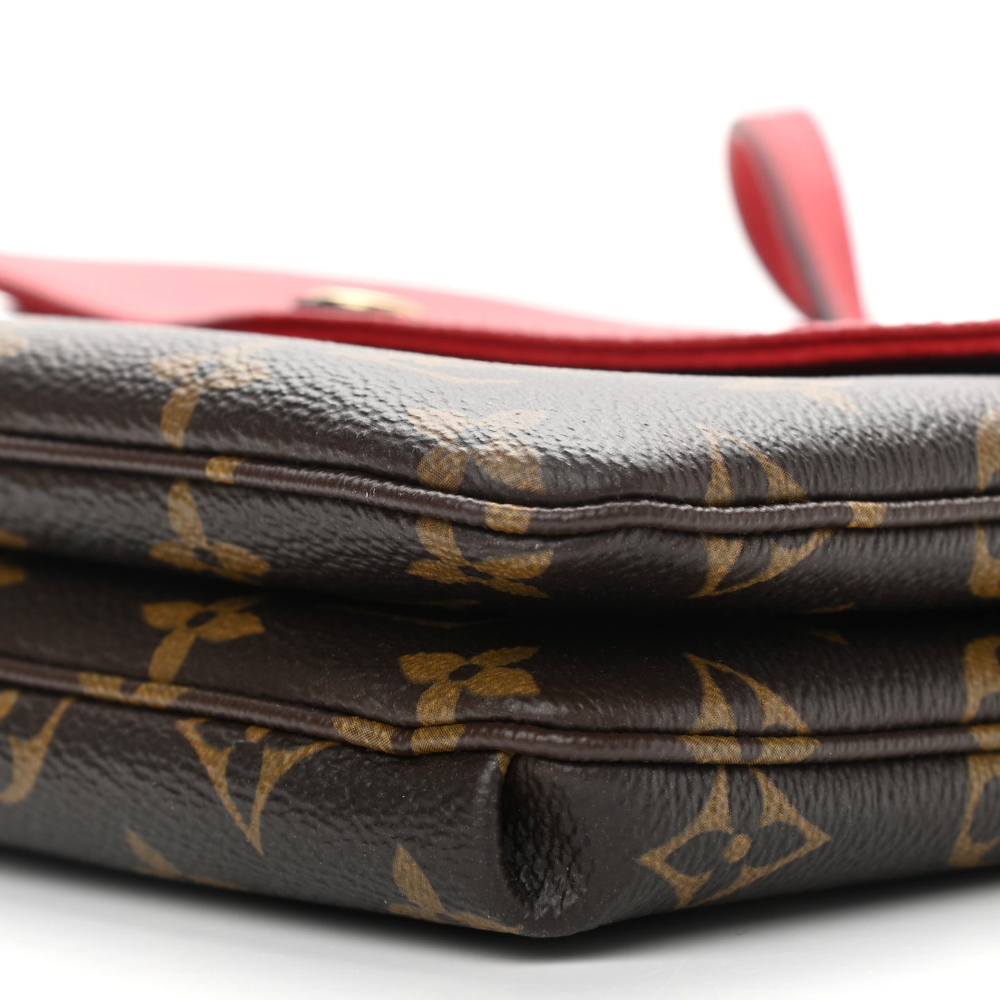 Monogram Twice Pochette Cherry