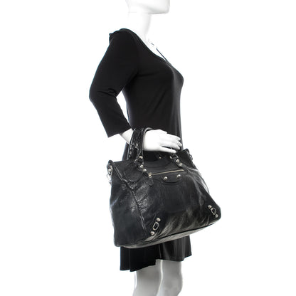 Balenciaga Agneau Giant 12 Silver Hardware Velo Black 2 of 10