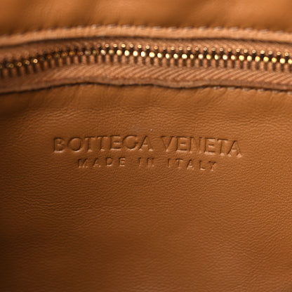 Bottega Veneta Lambskin Maxi Intrecciato Cassette Crossbody Bag Caramel 6 of 10