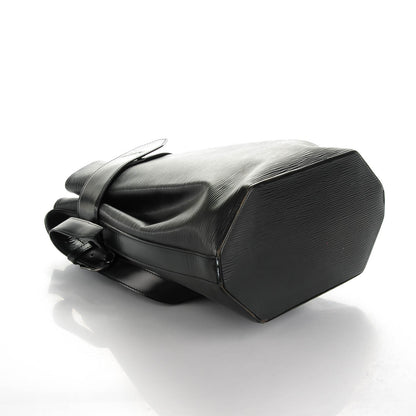 Louis Vuitton Epi Sac D'Epaule GM Black 4 of 11