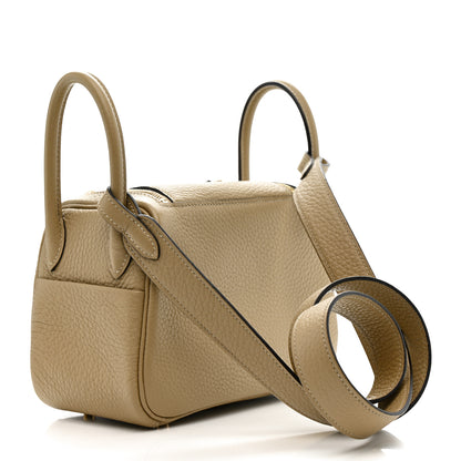 Hermes Taurillon Clemence Mini Lindy 20 Trench 3 of 11