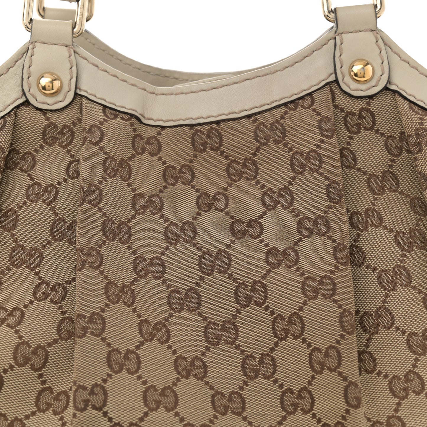 Monogram Medium Sukey Tote Off White