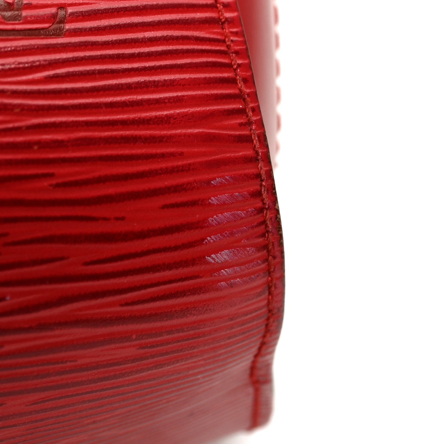 Louis Vuitton Epi Mabillon Backpack Castillan Red 12 of 13