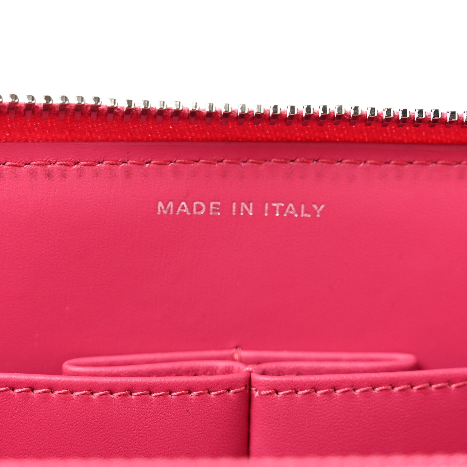 Chanel Patent Quilted Organizer Pouch Pink 7 of 11