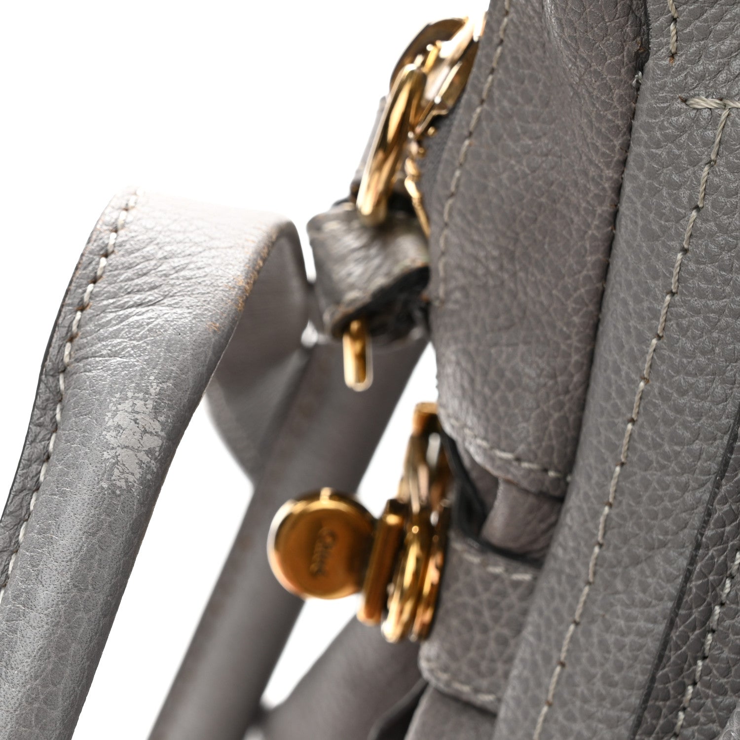 Chloe Calfskin Medium Paraty Cashmere Grey 12 of 12