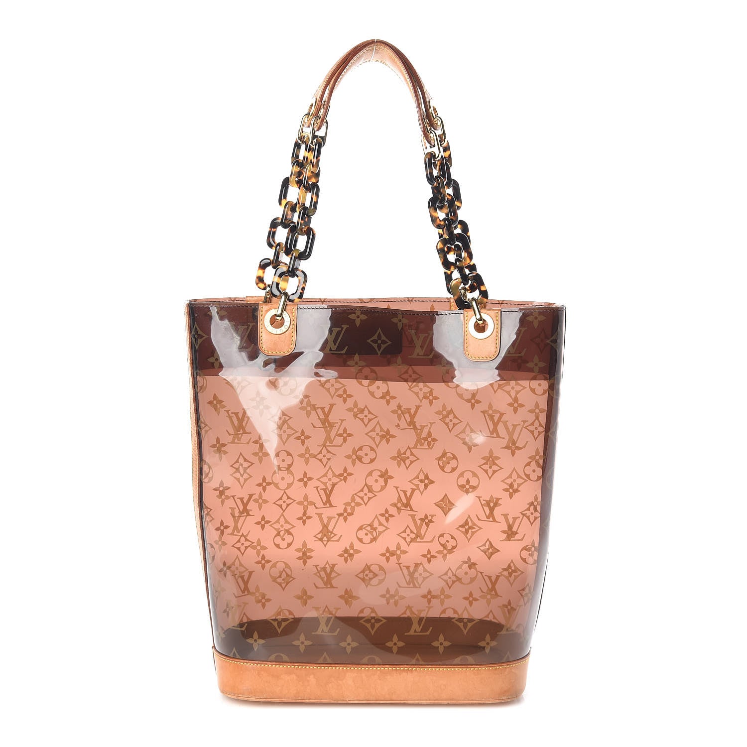 Louis Vuitton Vinyl Cabas Sac Ambre MM 1 of 11