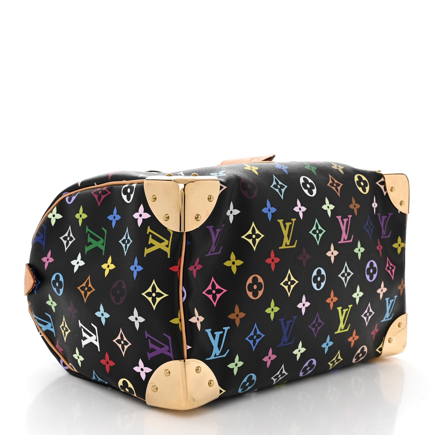 Louis Vuitton Monogram Multicolor Speedy 30 Black 4 of 9