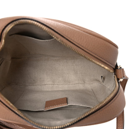 Gucci Pebbled Calfskin Small Soho Disco Bag Camelia 5 of 14