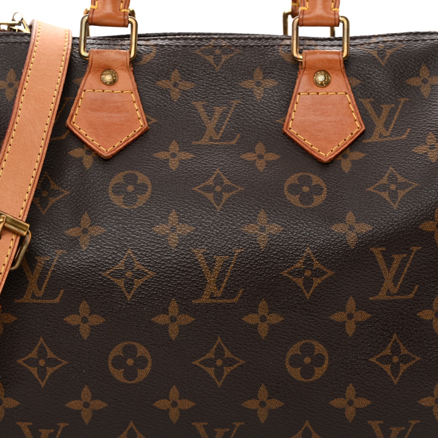 Louis Vuitton Monogram Speedy Bandouliere 25 8 of 15