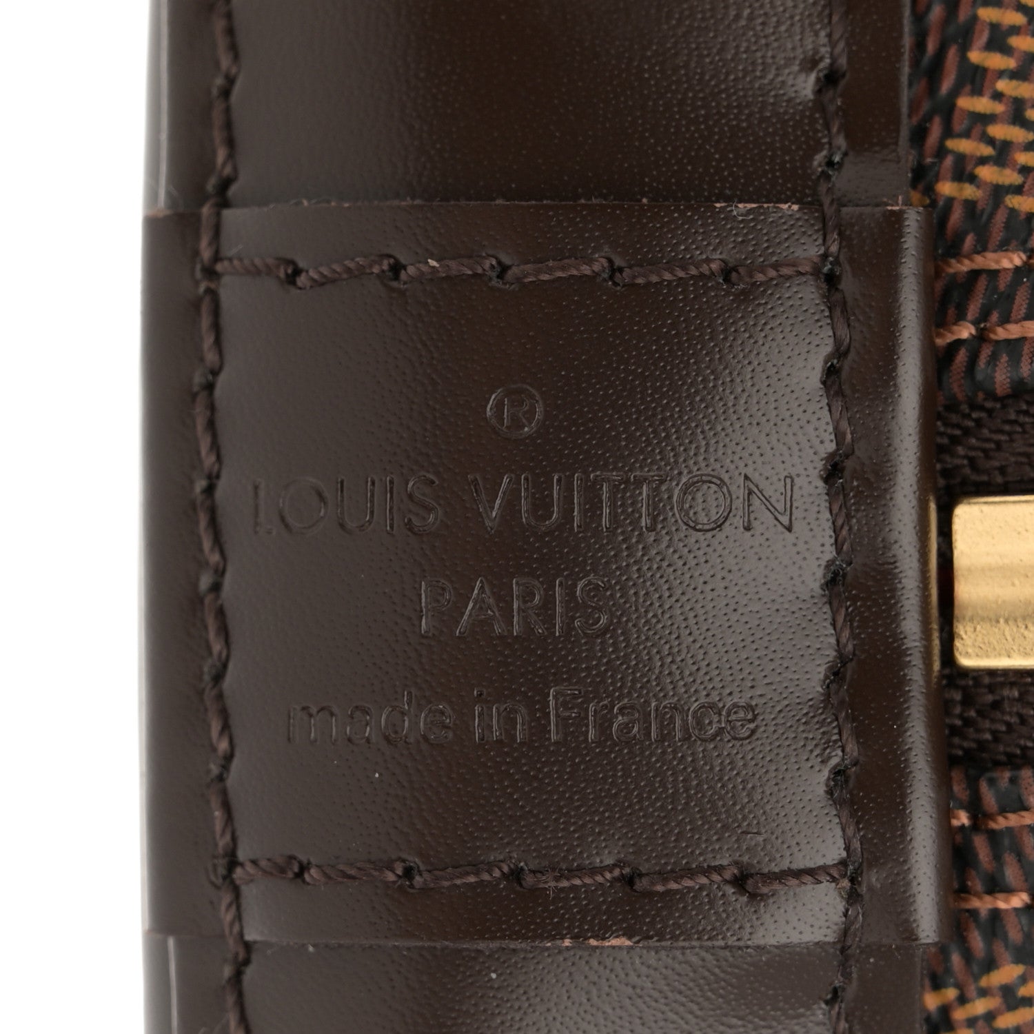 Louis Vuitton Damier Ebene Alma MM 6 of 12