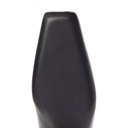 Balenciaga Sheepskin Typo Ankle Booties 39 Black 11 of 11