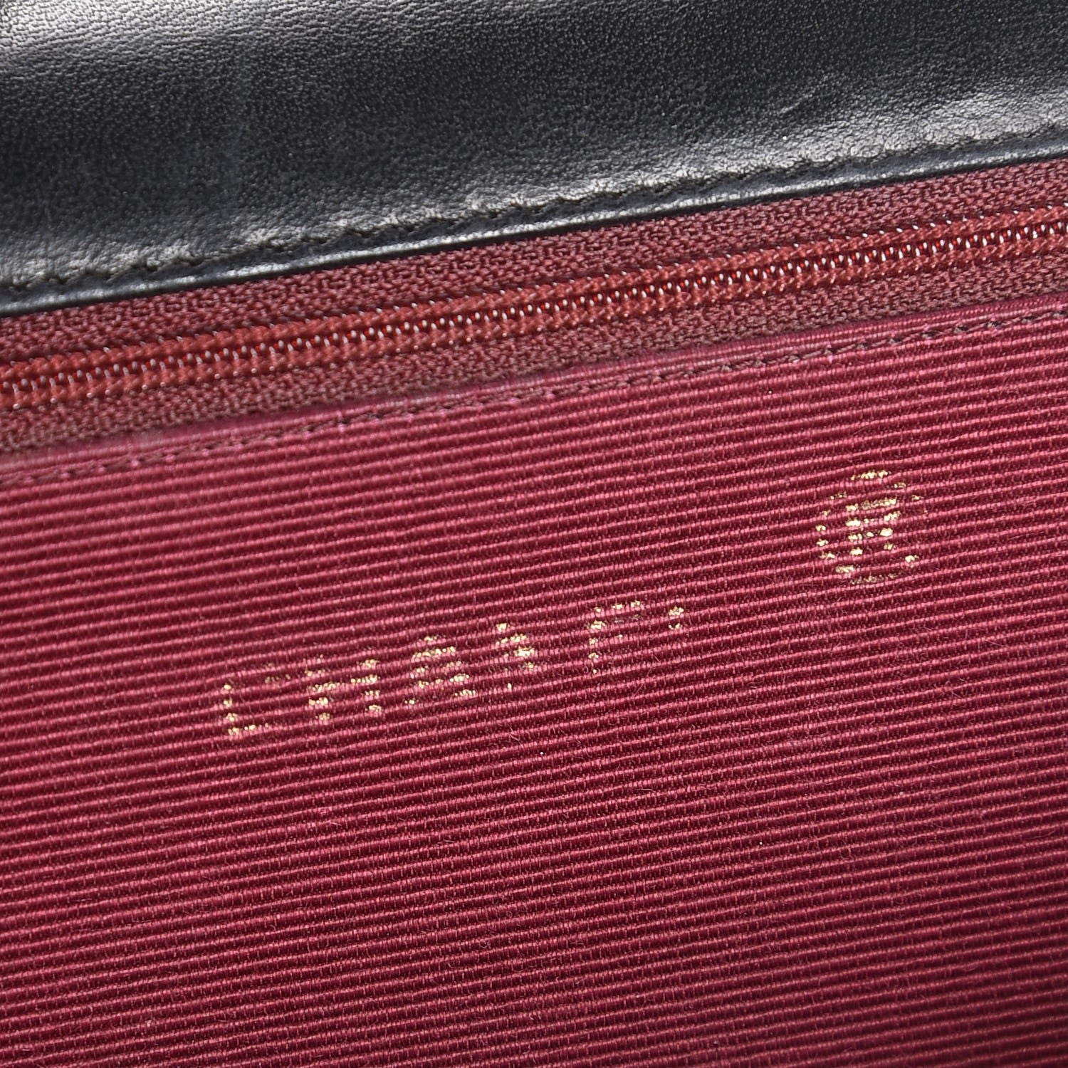 Chanel Lambskin Diagonal Quilted Small Single Flap Black 12 of 12