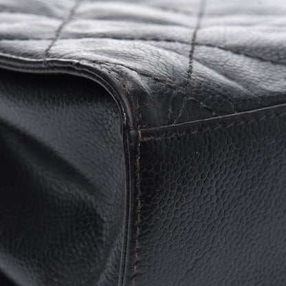Chanel Crumpled Grained Calfskin Medium CC Crave Flap Black 15 of 22