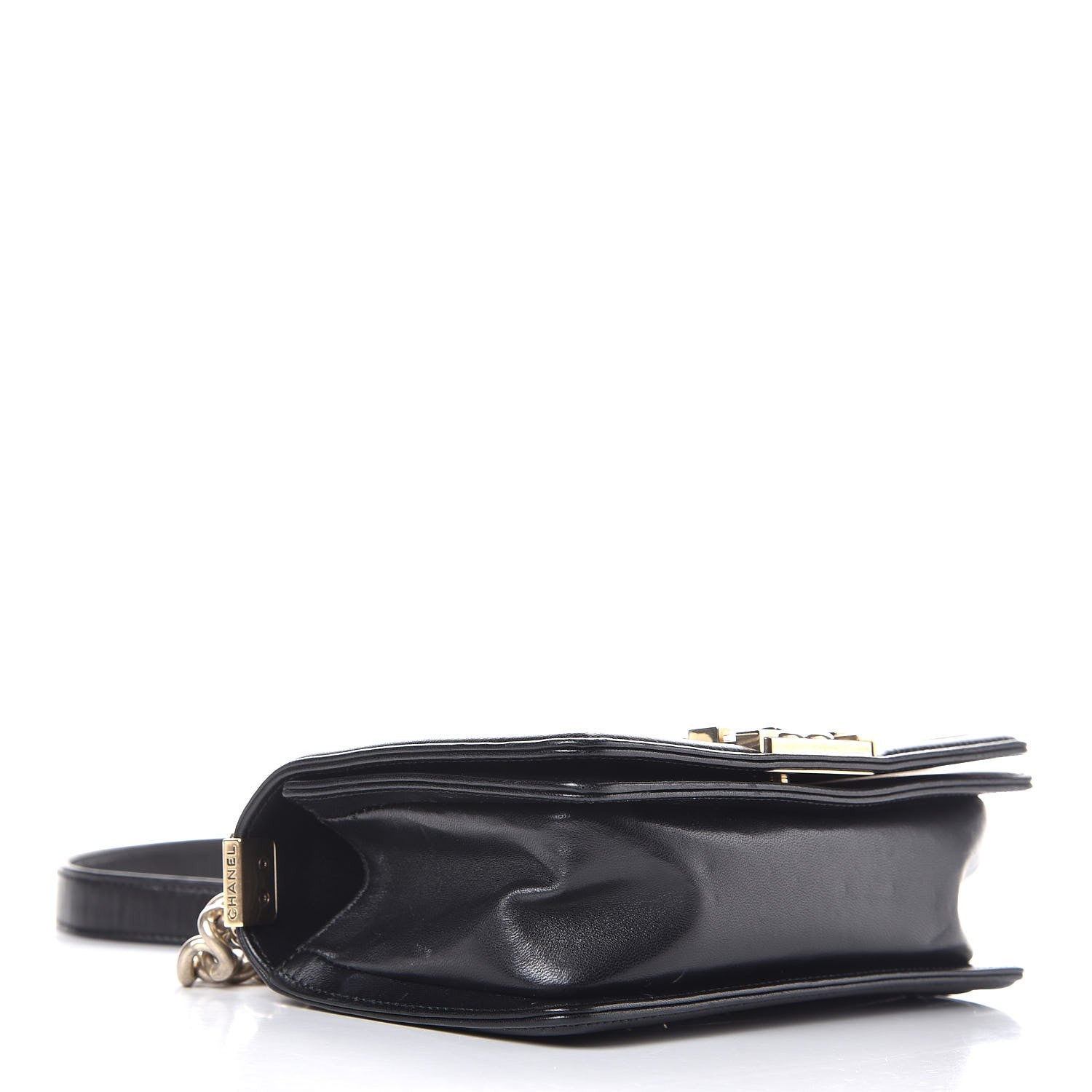 Chanel Lambskin Tile Embroidered Small Brasserie Mosaic Boy Flap Black Multicolor 4 of 7
