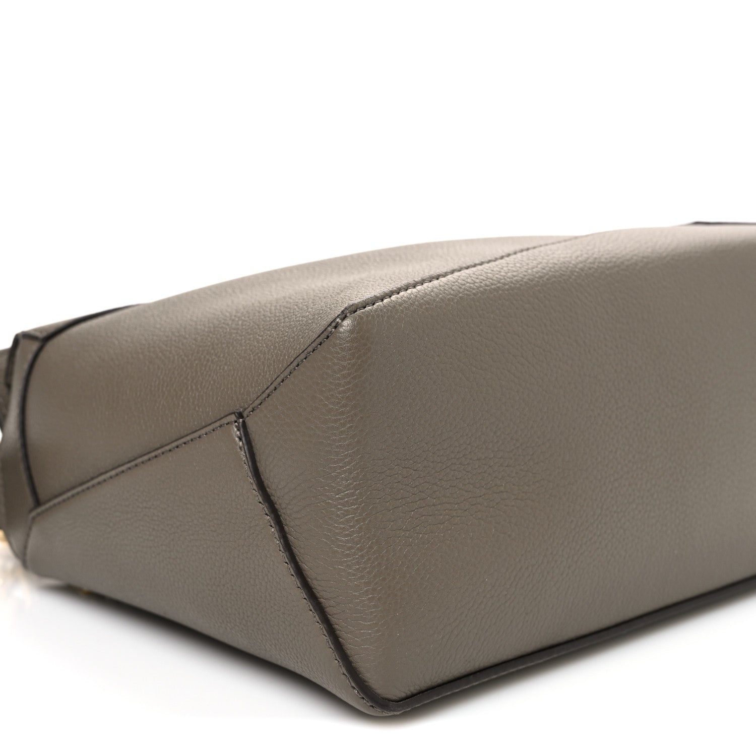 Loewe Soft Grained Small Puzzle Edge Bag Taupe 1833615 – FASHIONPHILE