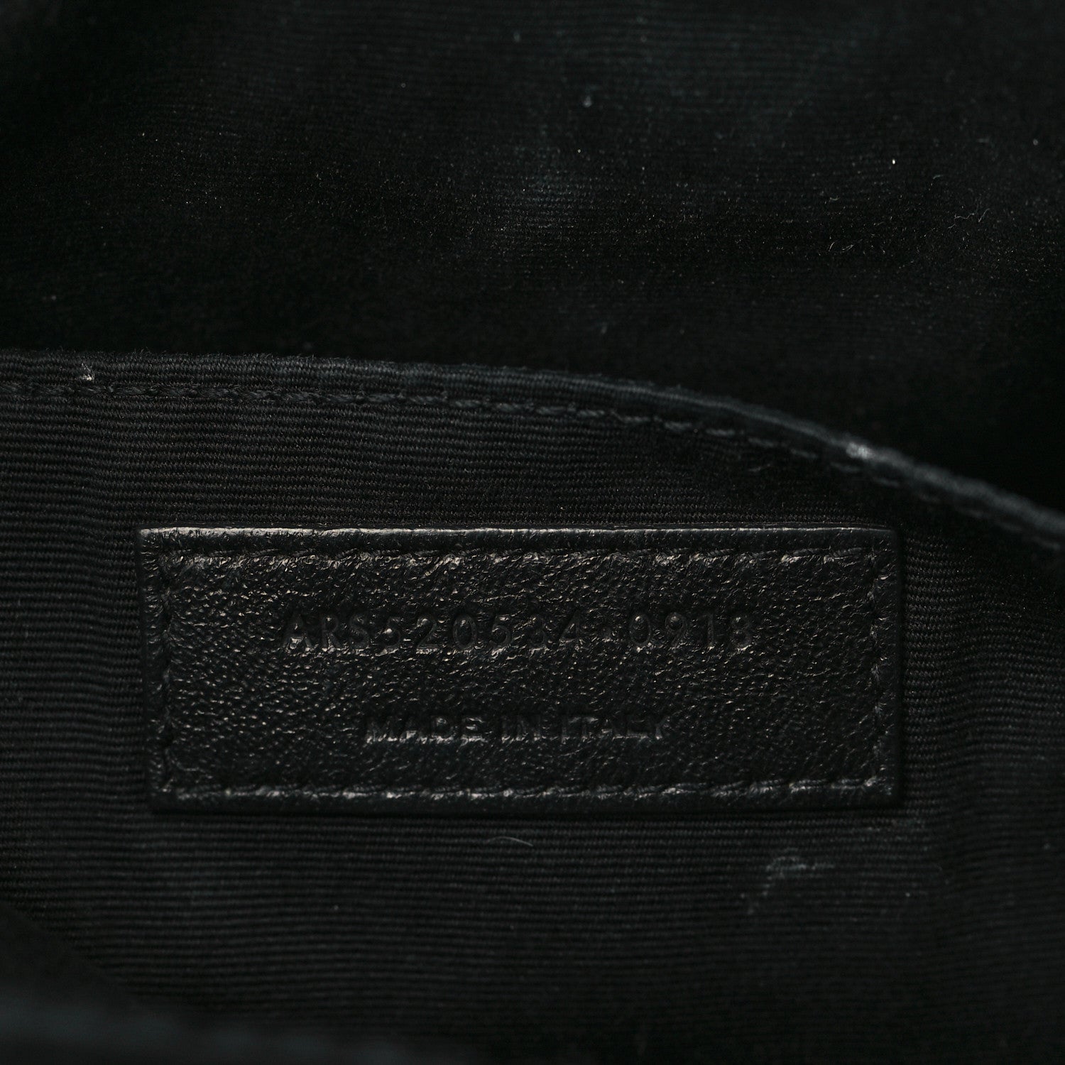 Saint Laurent Calfskin Matelasse Monogram Monochrome Lou Camera Bag Black 7 of 9